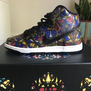 Nike SB Dunks stained glass.